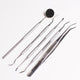 Stainless Steel Dental Instrument Kit Teeth Scraper