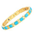 Magnetic Slimming Bracelet 18K Gold Opal