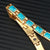 Magnetic Slimming Bracelet 18K Gold Opal