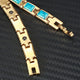 Magnetic Slimming Bracelet 18K Gold Opal