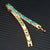 Magnetic Slimming Bracelet 18K Gold Opal