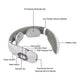 USB Rechargable Pulse Neck Massager