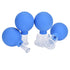Vacuum Cupping Set Rubber Head Glass